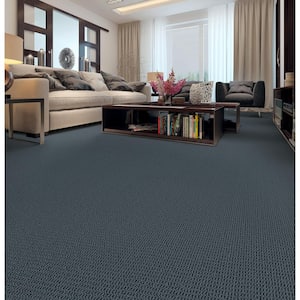 Bellridge Color Moody Blues Loop Blue Carpet