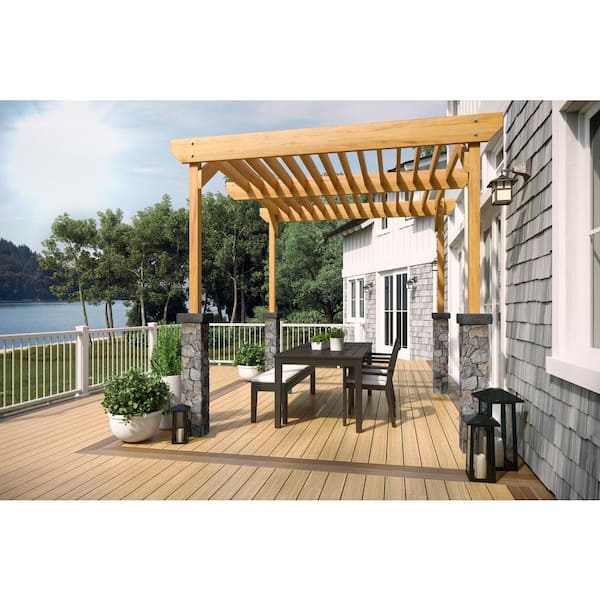 4 in. x 4 in. x 8 ft. Rough Western Red Cedar Wood Fence Lumber Post