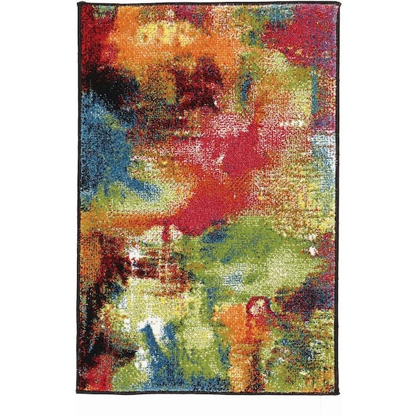 Home Decorators Collection Journey Multi  Doormat 3 ft. x 5 ft. Area Rug