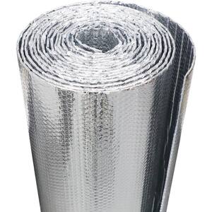 Image showcasing Bubble Reflective Aluminum Foil Window Insulation Kit 24 x 20 Ft ...