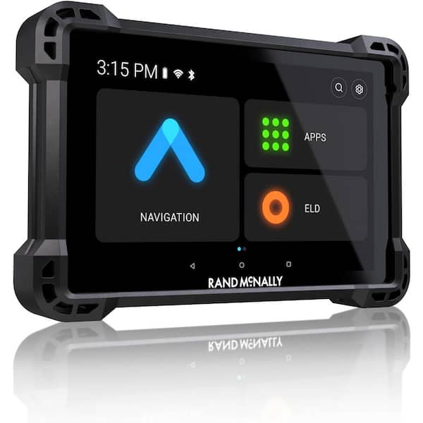 7 in. Tablet for Cars and Trucks with Navigation GPS, Speed Camera Alerts and Live Traffic, Weather and Fuel