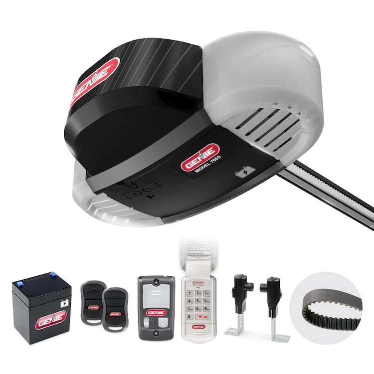 Genie Signature Series 1-1/4 HPc Ultra-Quiet Belt Drive Garage Door Opener with Battery Backup