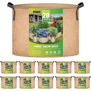 LOYPP 10 Gallon Potato Bags for Growing Potatoes, Potato Grow Bags with  Flap, 10 Gal Potato Grow Bag, Fabric Grow Pots with Handle, 4 Pack, Green  Black Orange and Beige - Yahoo Shopping
