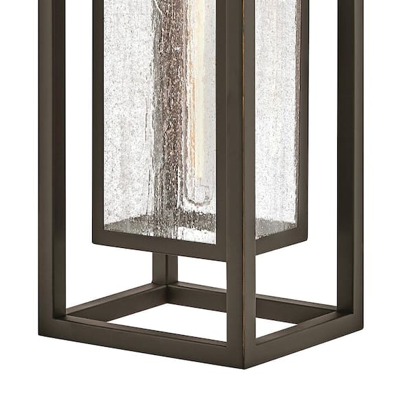 HINKLEY - Republic 1-Light Oil Rubbed Bronze Hardwired Outdoor Wall Lantern Sconce