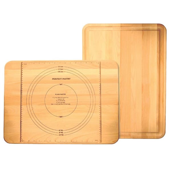 Multi Solid Wood Cutting Board - Custom Size 26 long x 17 wide x 1-1 1/2