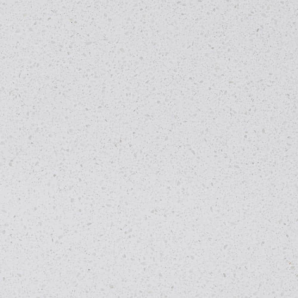 25'' Everest White Quartz Vanity Top with Rectangular Sink