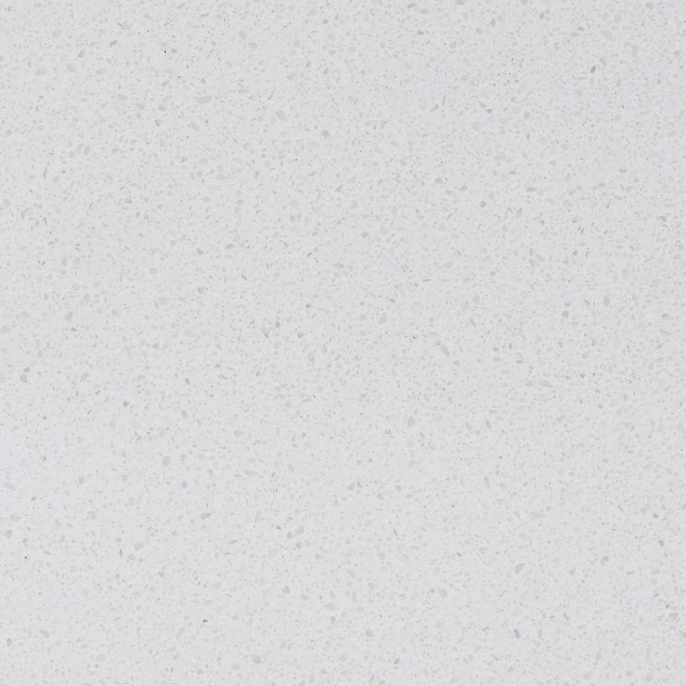 43'' Everest White Quartz Single Sink Bathroom Vanity Top