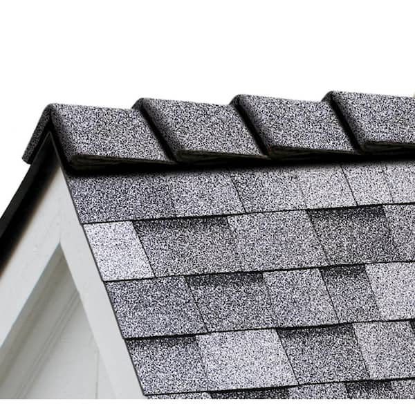 Owens Corning DecoRidge 10 in. Sierra Gray Hip and Ridge Roofing Shingles (20 lin. ft. Per Bundle)