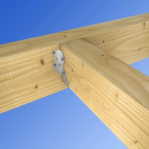 LUS Galvanized Face-Mount Joist Hanger for 4x6 Nominal Lumber