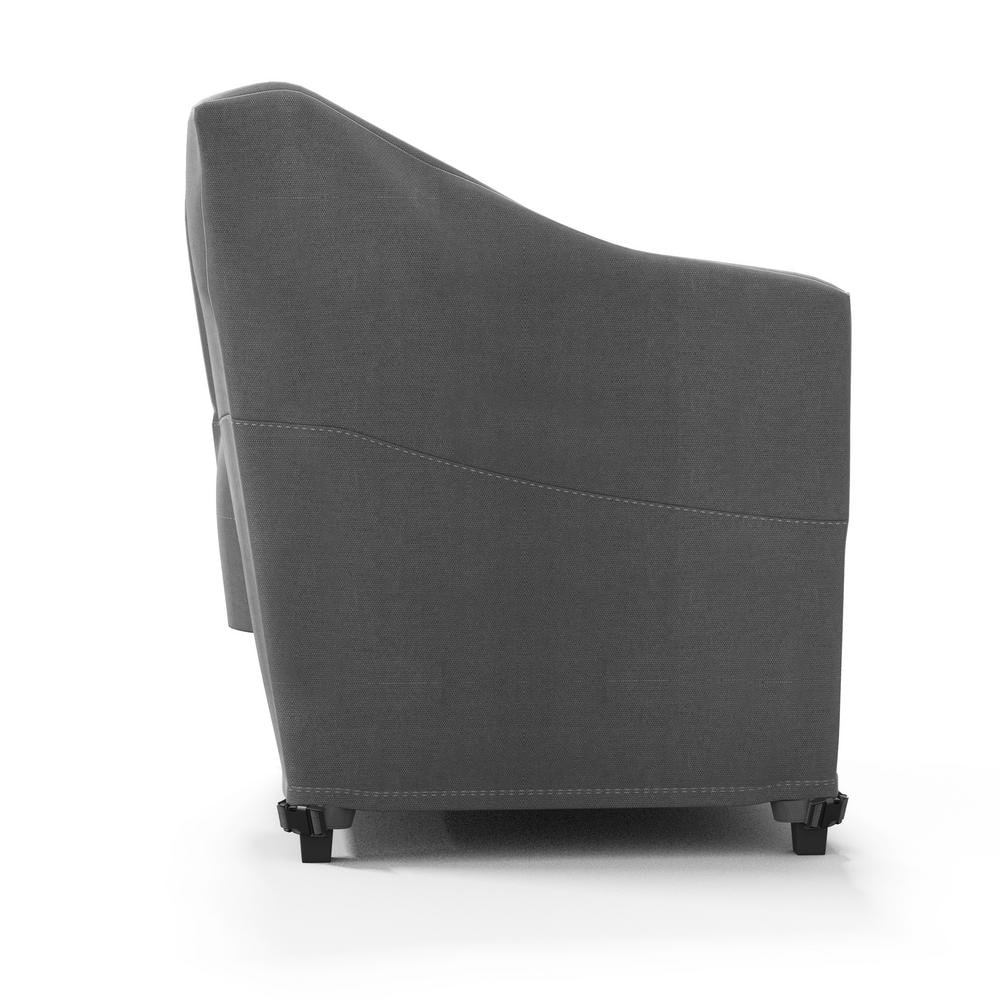 Gray Heavy Duty Weather Resistant Outdoor Patio Chair Cover