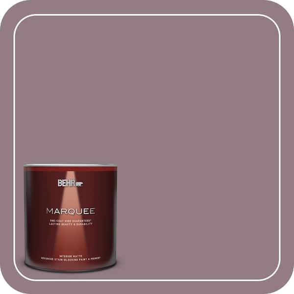 BEHR MARQUEE 1 qt. #100F-5 Gypsy Magic Matte Interior Paint & Primer