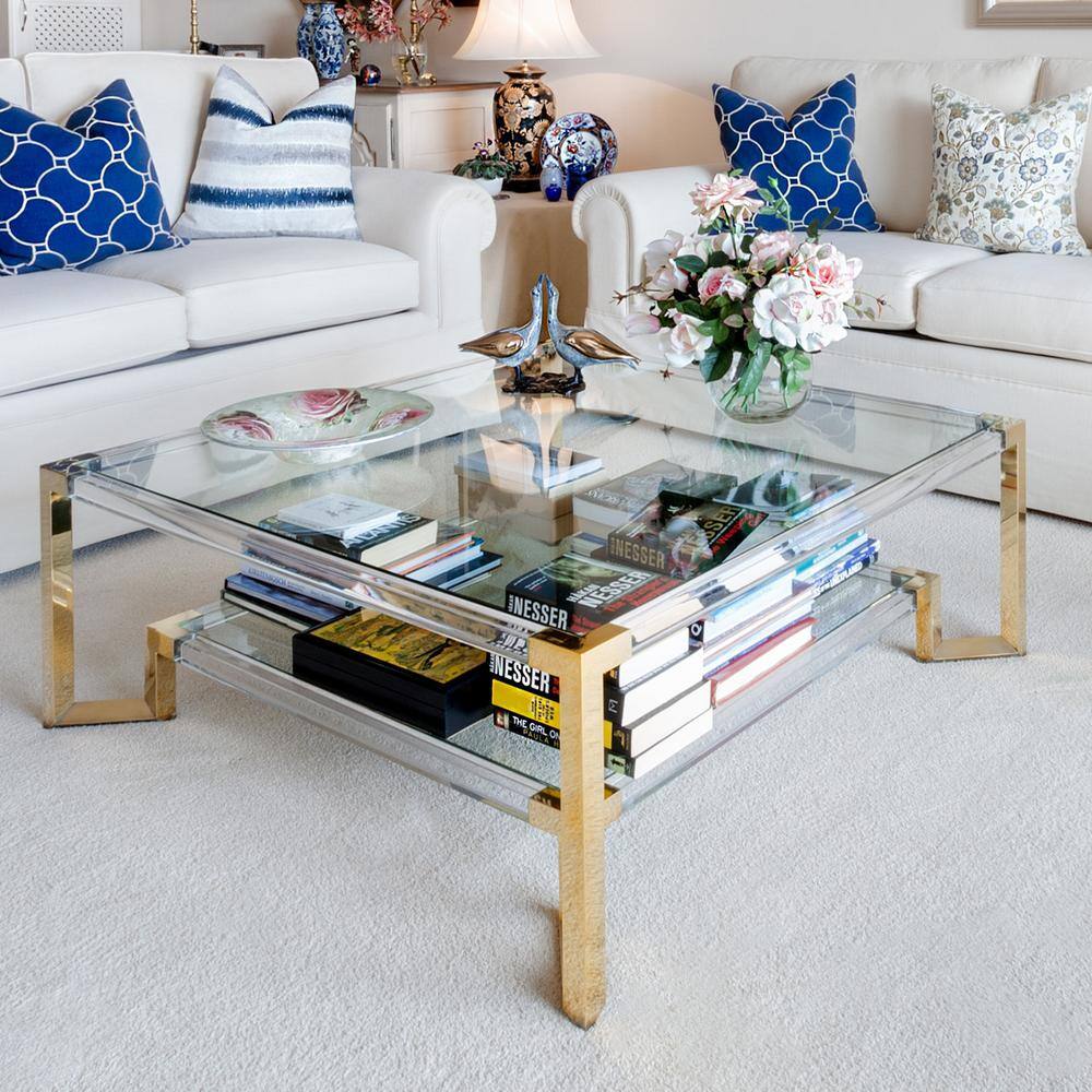 Elegant Chrome-Finished Rectangular Tempered Glass Dining Table Top