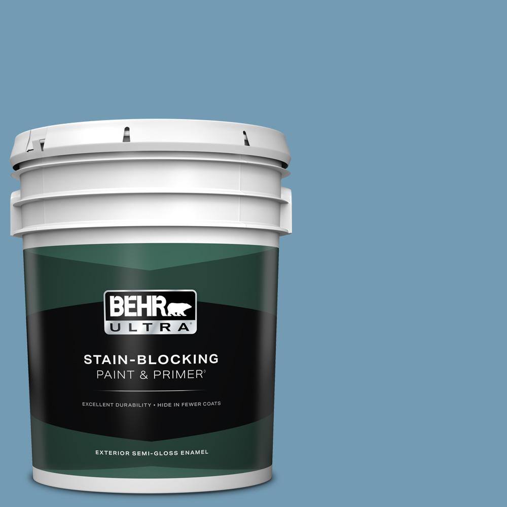 Reviews for BEHR ULTRA 5 gal. 560D5 Ocean View SemiGloss Enamel