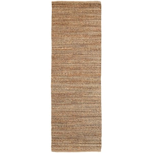 Jute Blend Natural Fiber Braided Area Rug LR03302 2 ft. 6 in. x 7 ft. 9 in. Beige