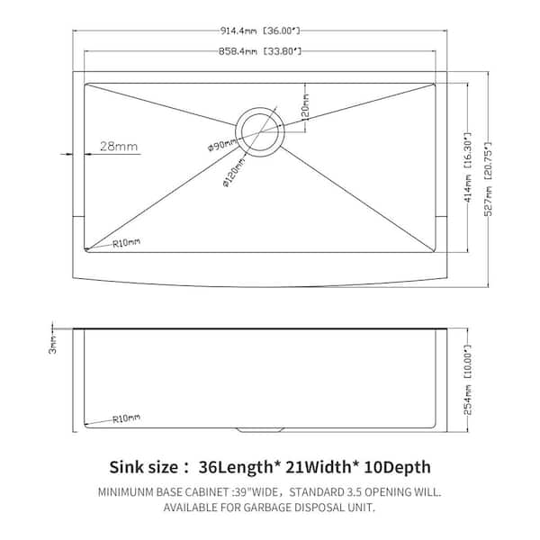 JASIWAY 29.5 in Drop in Single Bowel 16 Gauge Black Stainless Steel Kitchen  Sink with Faucet, Knife Holder and Accessories J-W12251-002 - The Home Depot