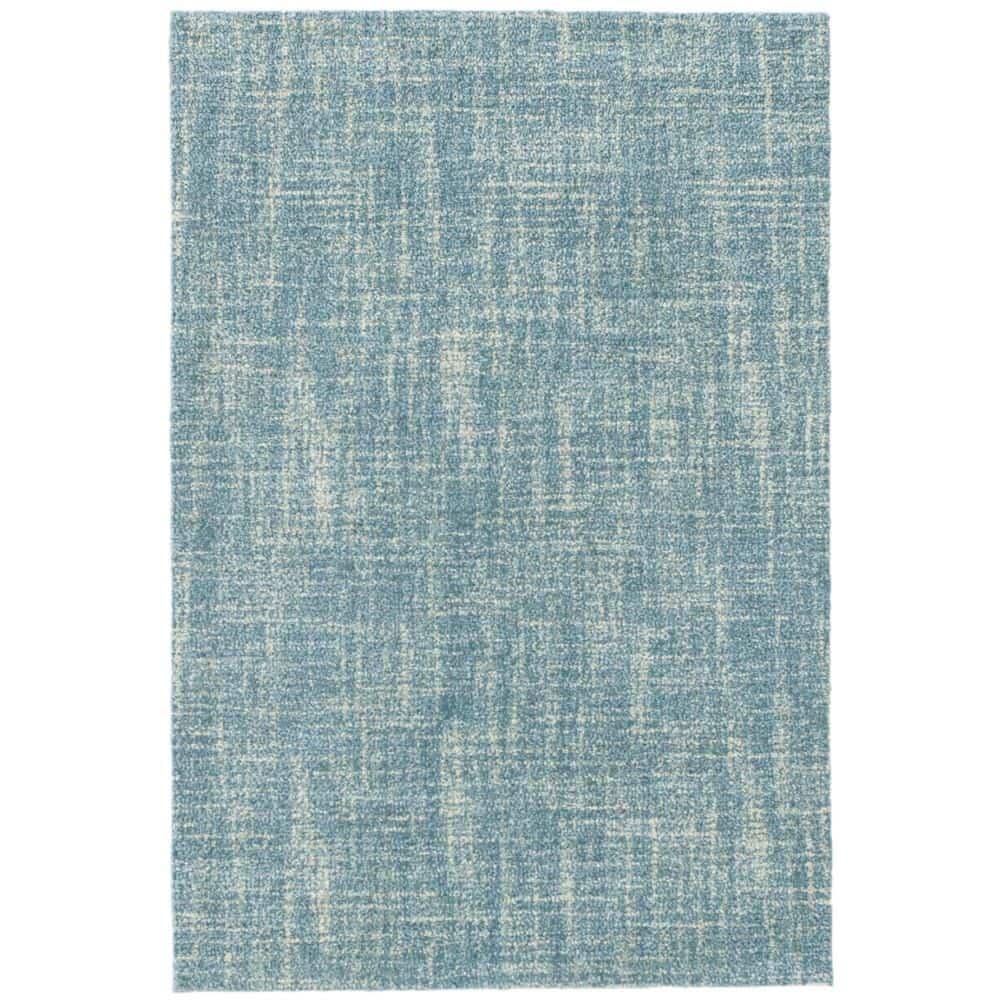 Crosshatch Hand Micro Hooked Wool Aegean 5 ft. x 8 ft. Indoor Area Rug price history on PriceWatchPro