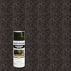 Rust-Oleum Stops Rust 12 oz. Hammered Matte Black Protective Spray ...