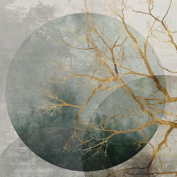 84 in. x 84 in. "Mid Night II" by Eva Watts Canvas Wall Art