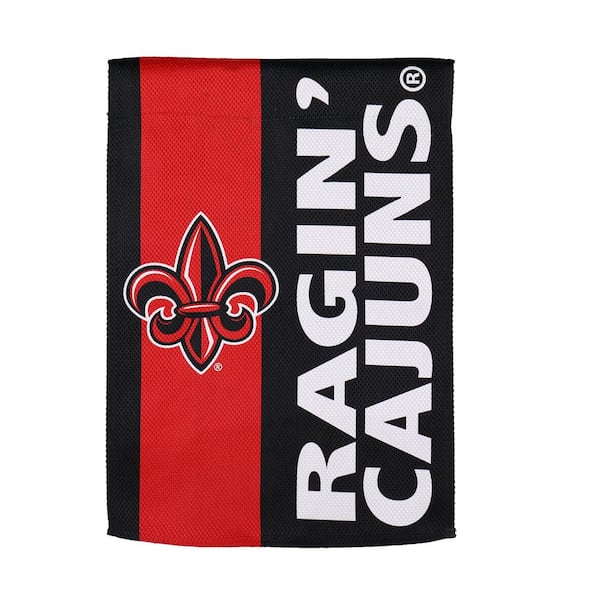 Fan Essentials 12 in. x 18 in. University of Louisiana-Lafayette Garden Flag