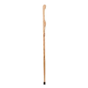 Brazos Rustic Wood Walking Stick, Twisted Hickory, Traditional Style  Handle, for Men & Women, Made in the USA, 55