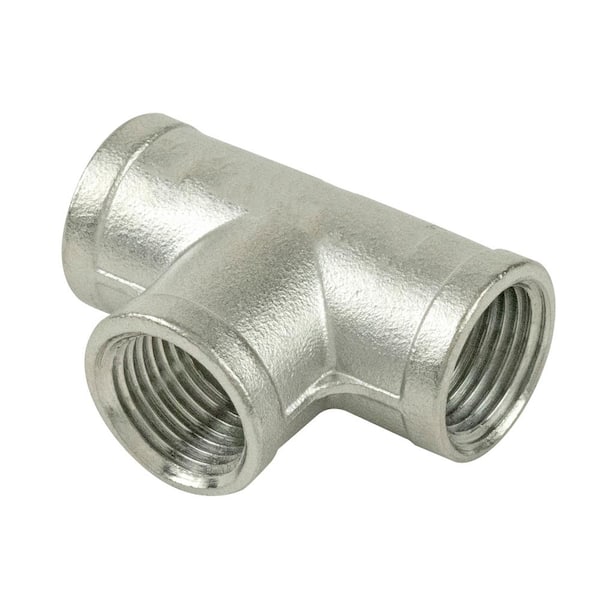 ProLine 1/2 in. FIP Stainless Steel Pipe Tee Fitting