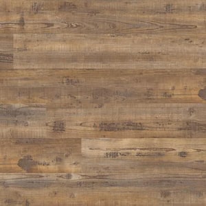 Take Home Sample - 7 in. x 7 in. Woodlett Timeworn Hickory Glue Down Luxury Vinyl Plank Flooring