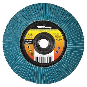 60/120 Grits Double-Sided Flap Disc