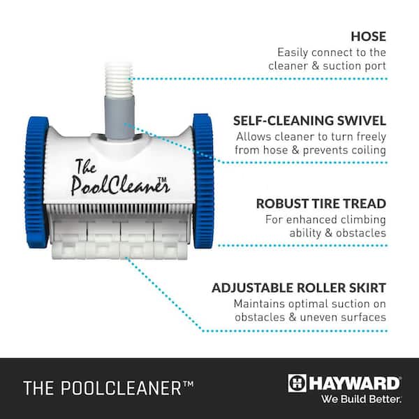 The PoolCleaner-2 Wheel Suction Pool Vacuum