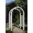 VITA 60"L X 28"W X 102"H Nantucket Legacy Vinyl Arbor, White VA84250 ...