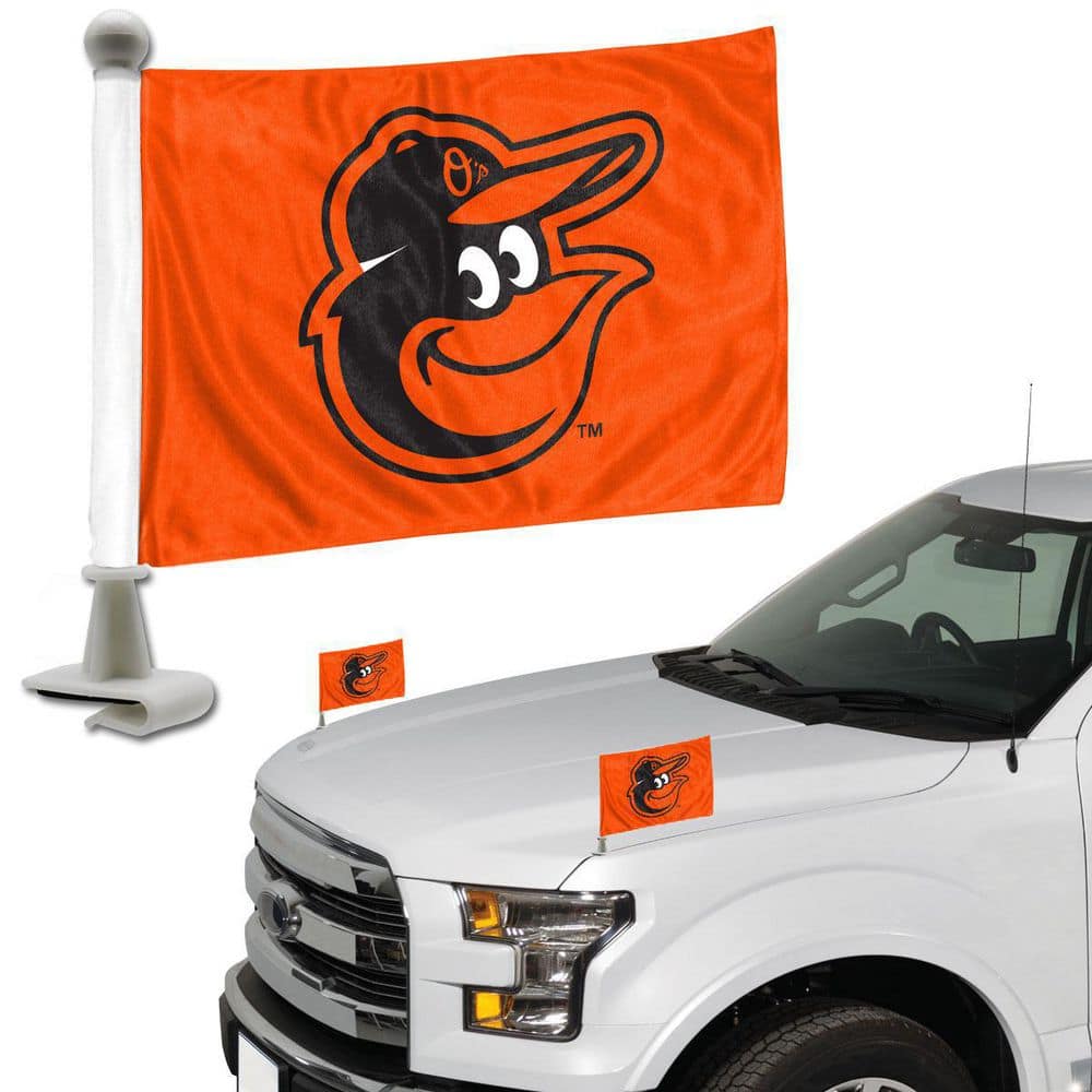 Baltimore Orioles Black & Orange Plastic Flags - 10.5 (Pack Of 12) -  Vibrant & Durable Fan Gear For Sports Events & Parties
