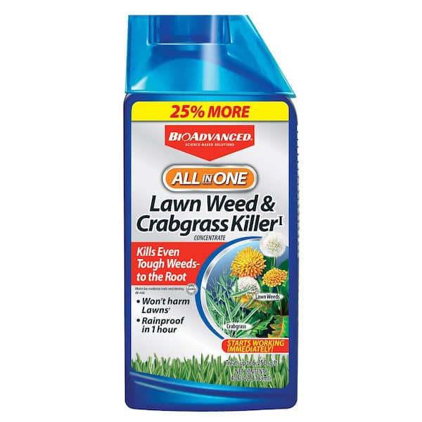 BIOADVANCED 40 oz. Concentrate All-In-1 Lawn Weed and Crabgrass Killer