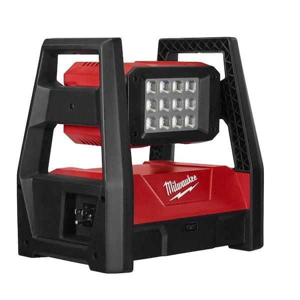 Milwaukee - M18 18-Volt Lithium-Ion Cordless 3000 Lumens ROVER LED AC/DC Flood Light (Tool-Only)