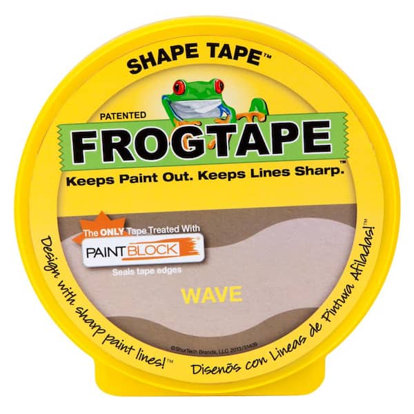 FrogTape 1.81 in. x 25 yds. Wave Shape Painting Tape