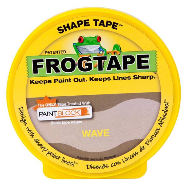 FrogTape 1.81 in. x 25 yds. Wave Shape Tape (4-Pack)
