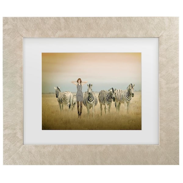 Trademark Fine Art Christine Von Diepenbroek Africa I Matted Framed Photography Wall Art 14.5 in. x 17.5 in.