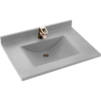 34 Bathroom Vanity Tops Vanities The Home Depot - 34 Inch Bathroom Vanity Countertop 34 Bathroom Vanity Tops Vanities The Home Depot - 34 Inch Bathroom Vanity Countertop