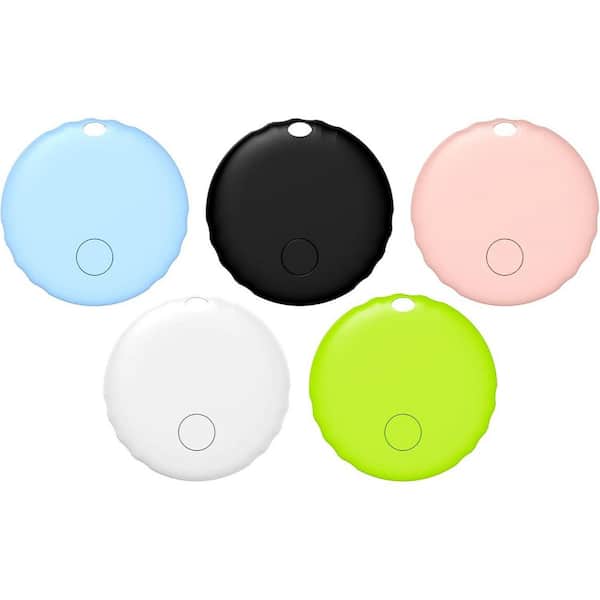 EKIEUDL Smart Tag Item Locator with Find My App for iOS, Keys Finder for Luggage, Backpack, Suitcases, IP67 Waterproof, 5-Pack