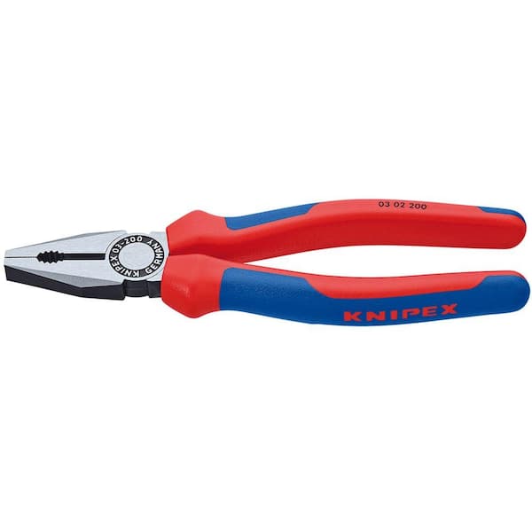 KNIPEX 8-in Home Repair Needle Nose Pliers with Wire Cutter in the Pliers  department at