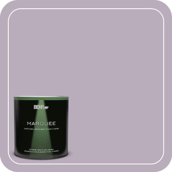 BEHR MARQUEE 1 qt. Home Decorators Collection #HDC-SP14-12 Exclusive Violet Semi-Gloss Enamel Exterior Paint & Primer