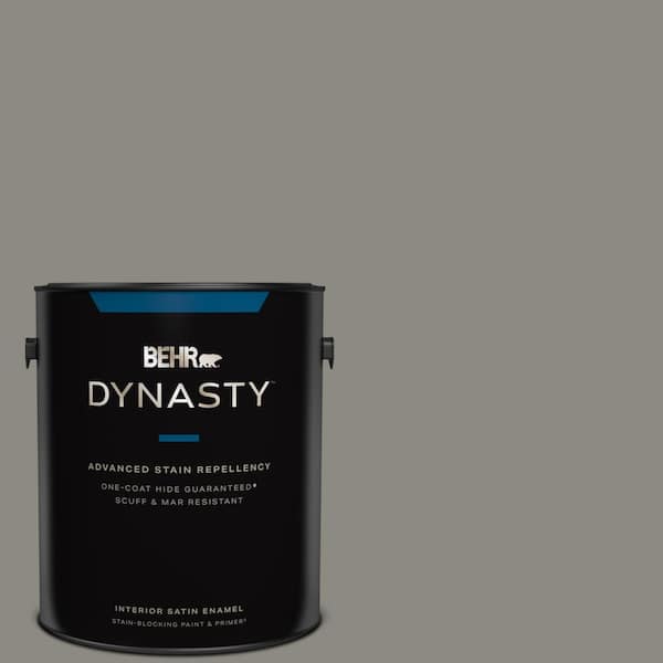 BEHR DYNASTY 1 gal. BXC55 Concrete Sidewalk Satin Enamel Interior