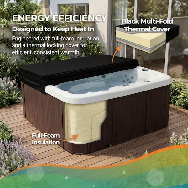 Lifesmart LS600DX 7-Person 65-Jet 230V Standard Spa with 14-Jet