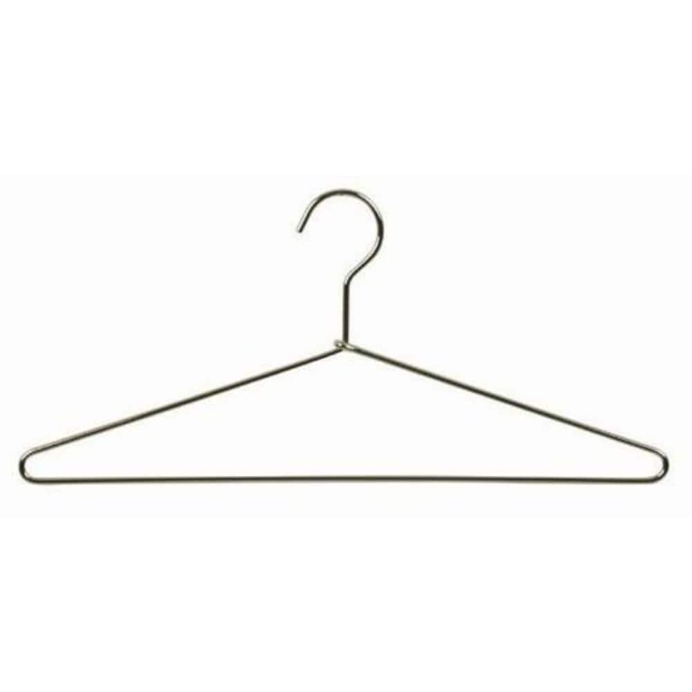 HOUSE DAY 20 Pack Plastic Hangers, White Hangers Extra Wide with