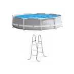 10 ft. x 30 in. Above Ground Swimming Pool w/330 GPH Filter Pump & Pool Ladder