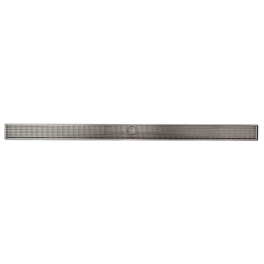 47 Inch Brushed Stainless Steel Linear Shower Drain