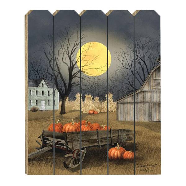 HomeRoots Charlie Harvest Moon 2 by Unframed Art Print 20 in. x 15 in ...