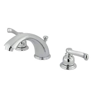 Magellan 2-Handle 8 in. Widespread Bathroom Faucets with Plastic Pop-Up in Polished Chrome