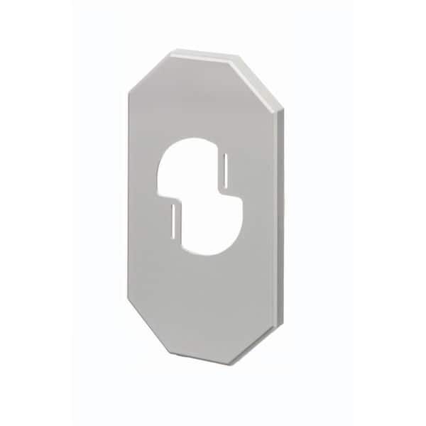 Arlington Industries 13.5 in. x 7 in. PVC Mega Siding Box Cover