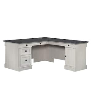 L Shaped Desk. Two Piece Desk. Desk With Privacy Wall. Industrial