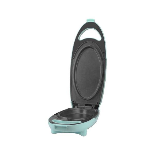 Aqua 4 in. Omelette Maker Electric, Omelette Pan Nonstick Frittata Pan Egg Pan Double Sided Pan for Breakfast Individual