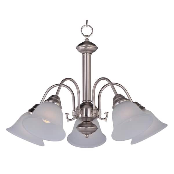 Maxim Lighting Malaga 5-Light Satin Nickel Chandelier